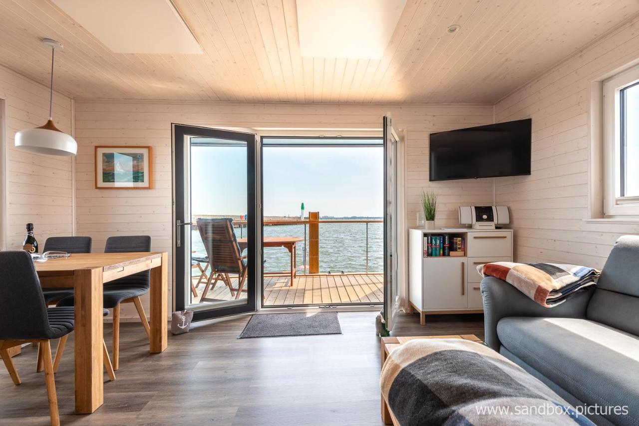 Hotel Hausboot Harmonie Stralsund Esterno foto