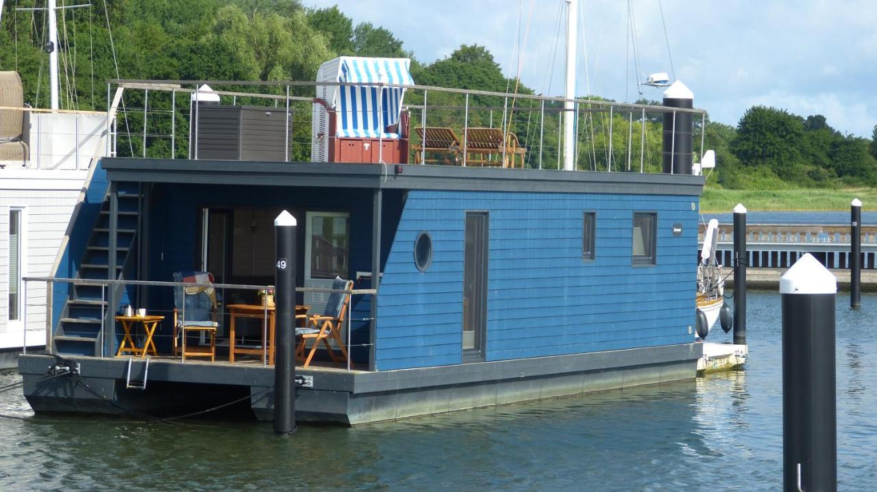 Hotel Hausboot Harmonie Stralsund Esterno foto
