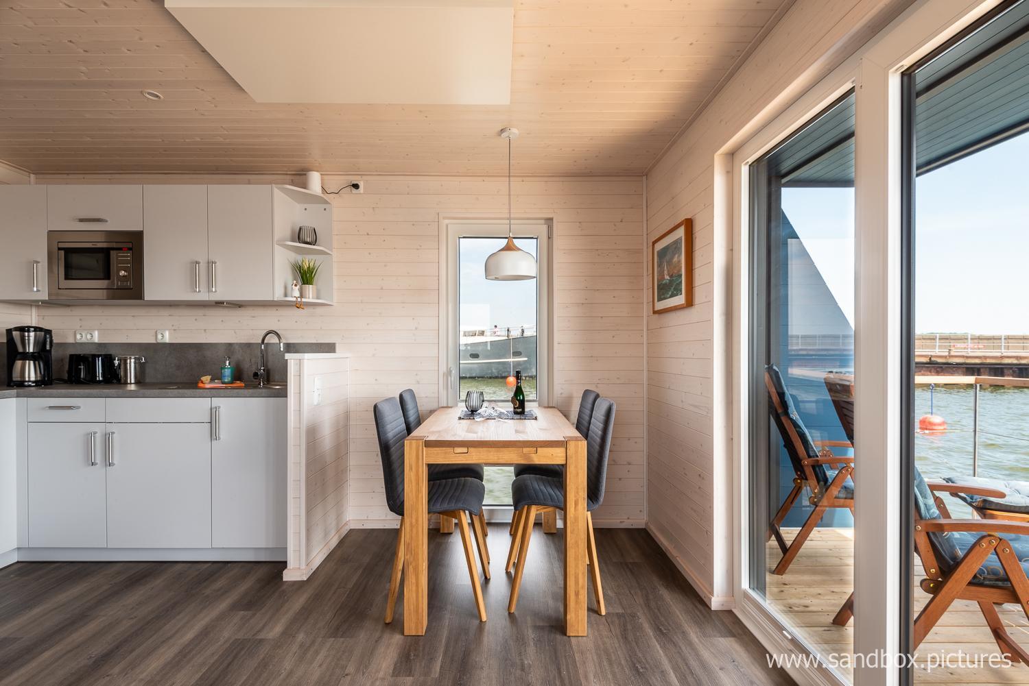 Hotel Hausboot Harmonie Stralsund Esterno foto